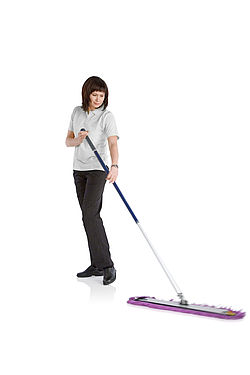 cute, woman, funny, cheerful, young, clean, housework, girl, pretty, casual, success, broom, one, isolated, smile, adolescent, vacuum, maid, job, hand